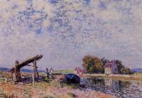 Sisley, Alfred - The Loing at Saint-Mammes